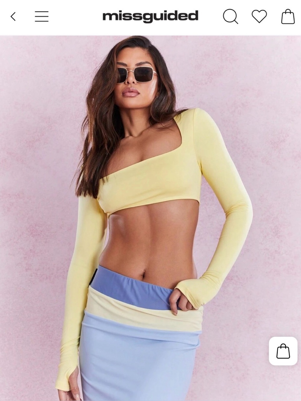 Missguided NWT Crop Top